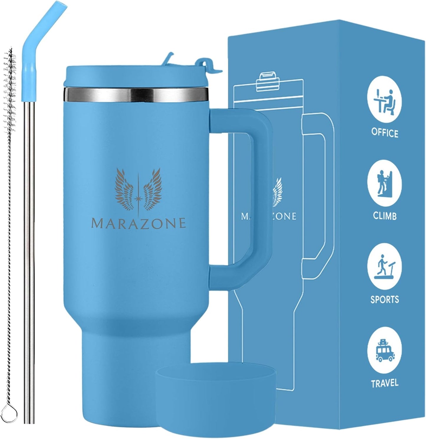 GlacierSip Insulated Steel Tumbler